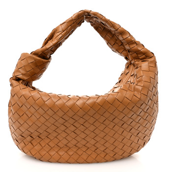 BOTTEGA VENETA Nappa Intrecciato Small Jodie Caramel