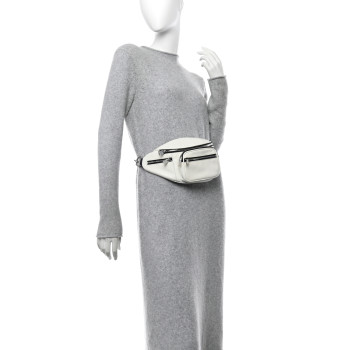 ALEXANDER WANG Lambskin Attica Belt Bag White