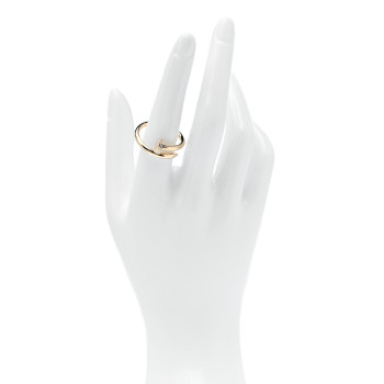 CARTIER 18K Yellow Gold Diamond Juste Un Clou Ring 58 8.5 CARTIER 18K Yellow Gold Diamond Juste Un Clou Ring 58 8.5