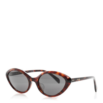 CELINE Acetate Cat Eye Sunglasses CL40264U Tortoise