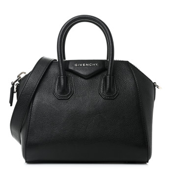 GIVENCHY Sugar Goatskin Mini Antigona Black