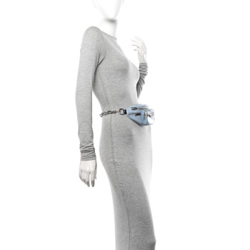 ALEXANDER WANG Lambskin Mini Attica Belt Bag Light Blue