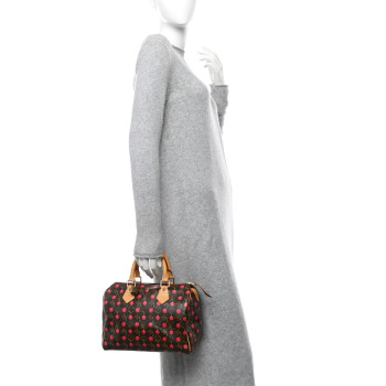 LOUIS VUITTON Monogram Cerises Speedy 25
