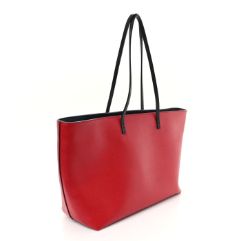 FENDI Vitello Elite Cuoio Monster Buggies Medium Roll Tote Mattone Black Multicolor Lavagna