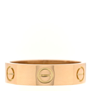 CARTIER 18K Yellow Gold 5.5mm LOVE Ring 57 8 CARTIER 18K Yellow Gold 5.5mm LOVE Ring 57 8