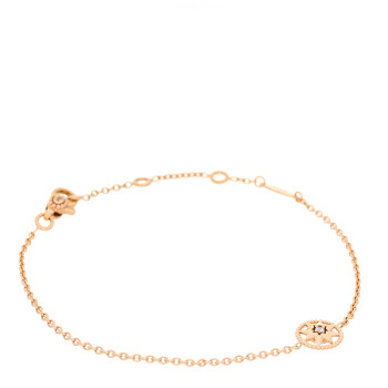 CHRISTIAN DIOR 18K Rose Gold Diamond XS Rose Des Vents Bracelet CHRISTIAN DIOR 18K Rose Gold Diamond XS Rose Des Vents Bracelet