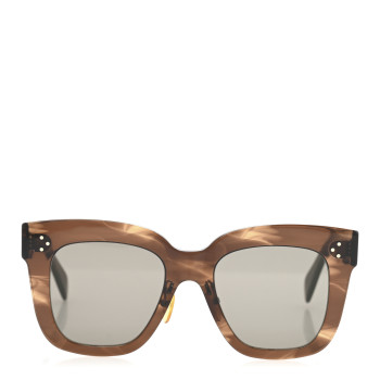 CELINE Acetate Kim Sunglasses CL 41444/S Havana Brown