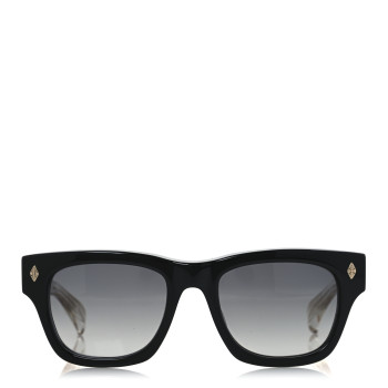CHROME HEARTS Acetate Dick Fitzener Sunglasses Black