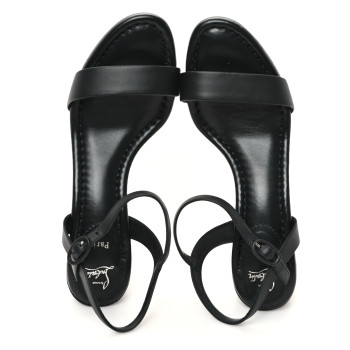 CHRISTIAN LOUBOUTIN Nappa Miss Jane 55 Sandal 38.5 Black