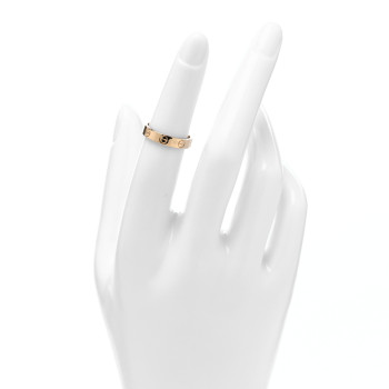 CARTIER 18K Yellow Gold 3.5mm LOVE Wedding Band Ring 49 5 CARTIER 18K Yellow Gold 3.5mm LOVE Wedding Band Ring 49 5