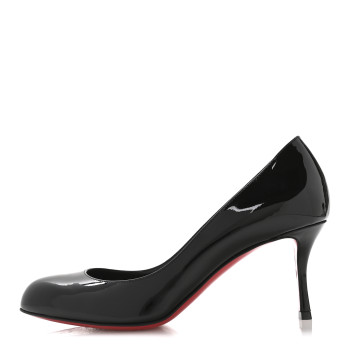 CHRISTIAN LOUBOUTIN Patent Dolly 70 Pumps 37.5 Black