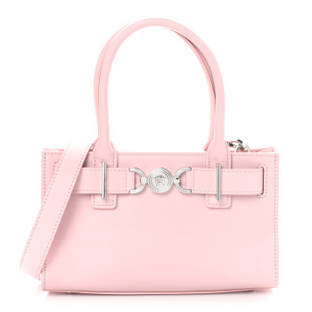 VERSACE Calfskin Small Medusa '95 Tote Bag Dusty Rose