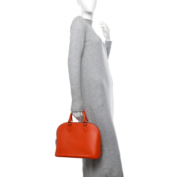 LOUIS VUITTON Epi Alma PM Piment