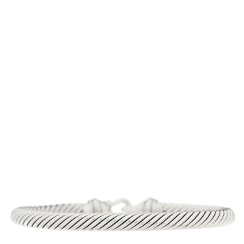 DAVID YURMAN Sterling Silver 18K Yellow Gold 5mm Cable Classic Buckle Bracelet DAVID YURMAN Sterling Silver 18K Yellow Gold 5mm Cable Classic Buckle Bracelet