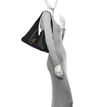 GIVENCHY Calfskin Medium G-Lock Hobo Black