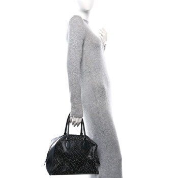 ALAIA Calfskin Arabesque Studded Top Handle Bag Black ALAIA Calfskin Arabesque Studded Top Handle Bag Black