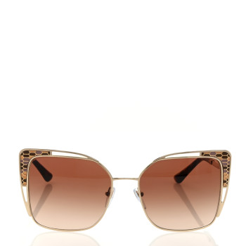 BULGARI Serpenti 6179 Sunglasses Brown Gold BULGARI Serpenti 6179 Sunglasses Brown Gold