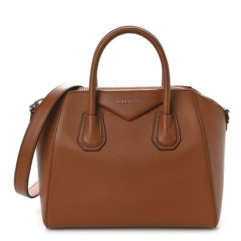 GIVENCHY Sugar Goatskin Small Antigona Caramel