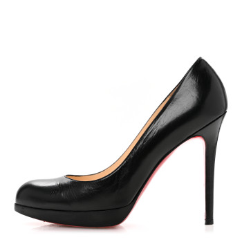 CHRISTIAN LOUBOUTIN Kid New Simple 120 Pumps 39 Black
