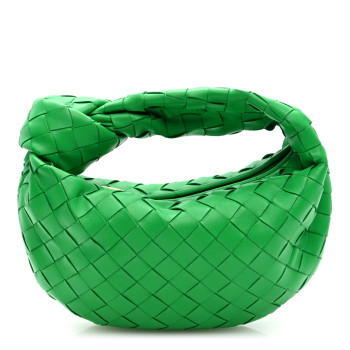 BOTTEGA VENETA Nappa Intrecciato Mini Jodie Parakeet