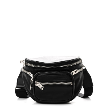 ALEXANDER WANG Lambskin Attica Crossbody Bag Black