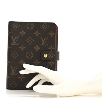 LOUIS VUITTON Monogram Medium Ring Agenda Cover