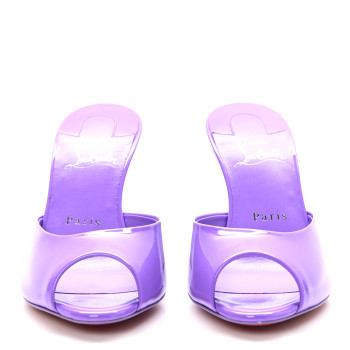 CHRISTIAN LOUBOUTIN Patent Me Dolly Zeppa 85 Sandals 36 Frou Frou