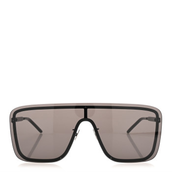 SAINT LAURENT Metal SL 364 Mask Sunglasses Black