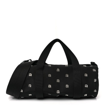 ALEXANDER WANG Nylon Crystal Wangsport Mini Duffle Black