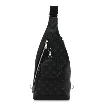 LOUIS VUITTON Taigarama Duo Slingbag Black