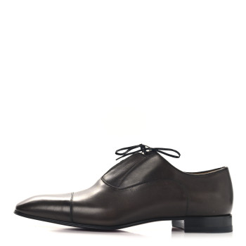 CHRISTIAN LOUBOUTIN Calfskin Mens Greghost Oxfords 43 Brown