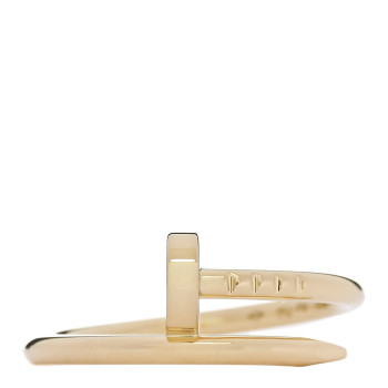 CARTIER 18K Yellow Gold Small Juste Un Clou Ring 51 5.75 CARTIER 18K Yellow Gold Small Juste Un Clou Ring 51 5.75