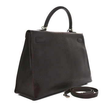 HERMES Chevre de Coromandel Kelly Sellier 35 Ebene