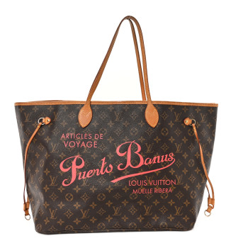 LOUIS VUITTON Monogram Puerto Banus Neverfull GM