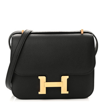 HERMES Epsom Constance 18 Black