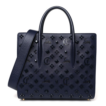 CHRISTIAN LOUBOUTIN Calfskin Empire Loubinthesky Medium Paloma Ink