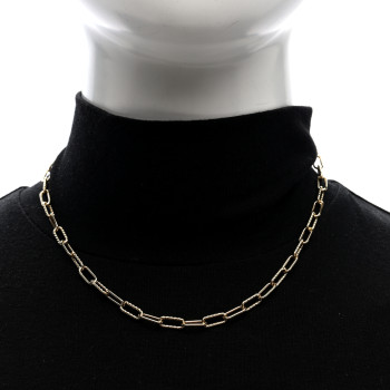 DAVID YURMAN 18K Yellow Gold 4mm Madison Chain Necklace 16" DAVID YURMAN 18K Yellow Gold 4mm Madison Chain Necklace 16"