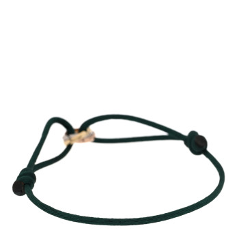 CARTIER 18K Pink Yellow White Gold Trinity Adjustable Cord Bracelet Green CARTIER 18K Pink Yellow White Gold Trinity Adjustable Cord Bracelet Green