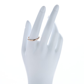 CARTIER 18K Pink Gold 2.5mm 1895 Wedding Band Ring 63 10.25 CARTIER 18K Pink Gold 2.5mm 1895 Wedding Band Ring 63 10.25