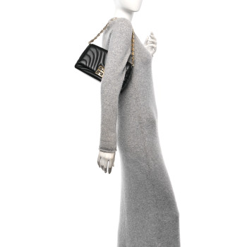 GIVENCHY Soft Calfskin 4G Quilted Small Shoulder Bag Black