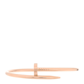 CARTIER 18K Pink Gold Juste Un Clou Bracelet 18 CARTIER 18K Pink Gold Juste Un Clou Bracelet 18