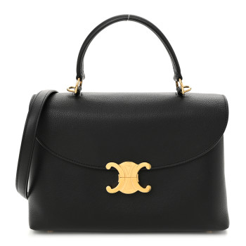 CELINE Supple Calfskin Medium Nino Black