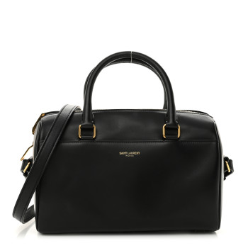 SAINT LAURENT Calfskin Classic Baby Duffle Black