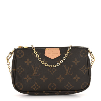 LOUIS VUITTON Monogram Multi Pochette Accessories Mini Pochette