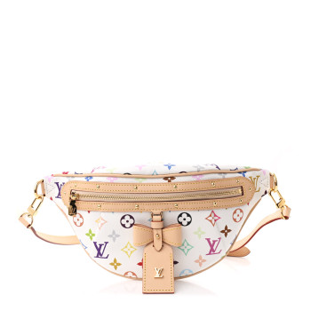 LOUIS VUITTON LV X TM Monogram Multicolor High Rise Bumbag White