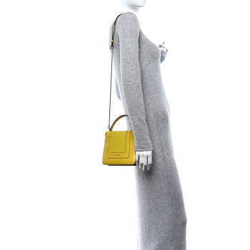 BULGARI Calfskin Serpenti Forever Top Handle Yellow BULGARI Calfskin Serpenti Forever Top Handle Yellow