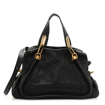 CHLOE Calfskin Medium Paraty Black