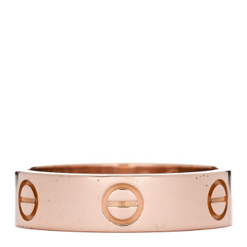 CARTIER 18K Pink Gold 5.5mm LOVE Ring 59 8.75 CARTIER 18K Pink Gold 5.5mm LOVE Ring 59 8.75