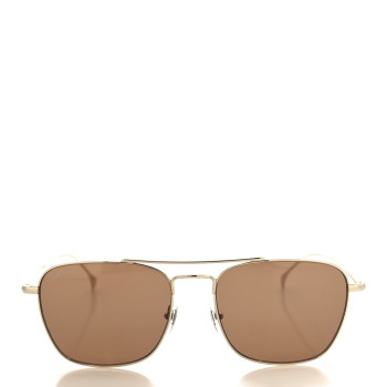 GUCCI Metal Aviator Sunglasses GG1183S Gold Brown