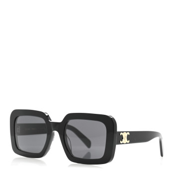CELINE Acetate Triomphe 01 Sunglasses CL 40304U Black